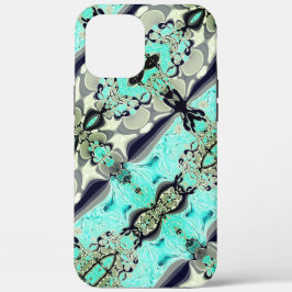 Große Spiegel von Aquamarine und Grautönen tr Case-Mate iPhone Hülle