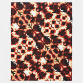 Große Spiegelung von leicht gearbeiteten Formen Fleecedecke (Vorderseite)