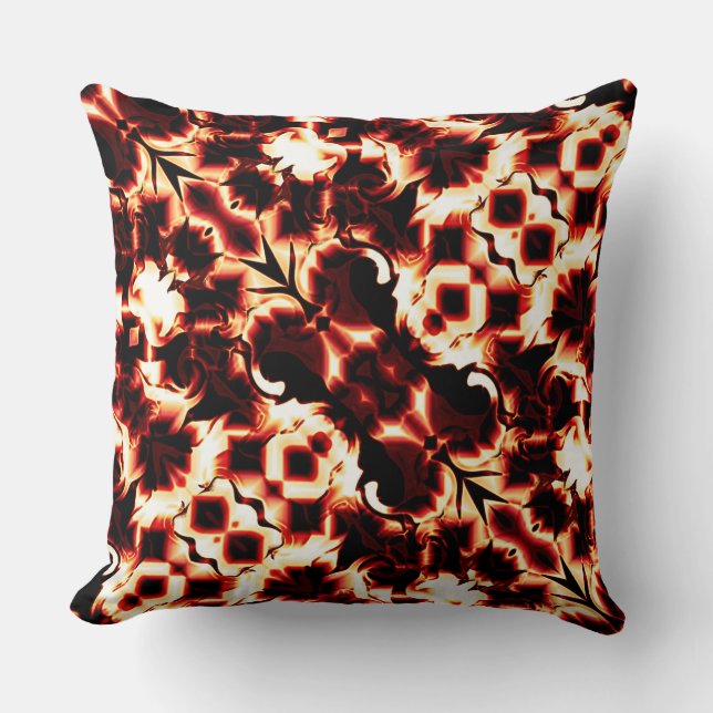 Große Spiegelung von leicht gearbeiteten Formen Kissen (Vorderseite)