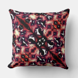 Große Spiegelung von leicht gemeißelt, weiß Kissen