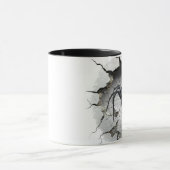 Große Spinne im Netz Tasse (Zentrum)