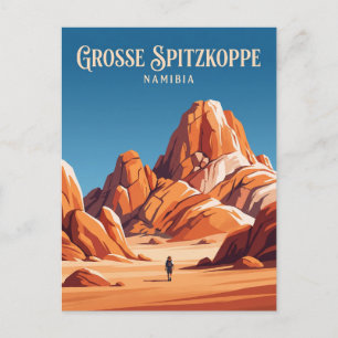 Große Spitzkoppe Namibia Postkarte