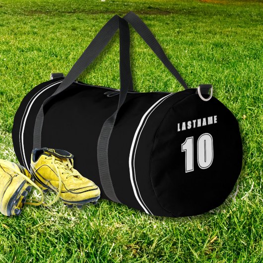 Große Sportwanne | Individuelle Name und Nummer Duffle Bag