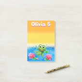 Große Sprungfrösche, benutzerdefinierte Notizblock (Auf Schreibtisch)