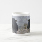Große starke schwarze StierTumbleweeds - Toro - Kaffeetasse (Mittel)