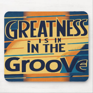 Größe steckt im Groove Mousepad