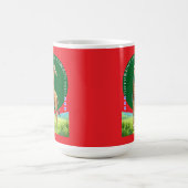 große stehende Giraffe Kaffeetasse (Mittel)