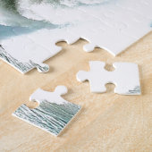 Große steile surfende Welle Puzzle (Seite)