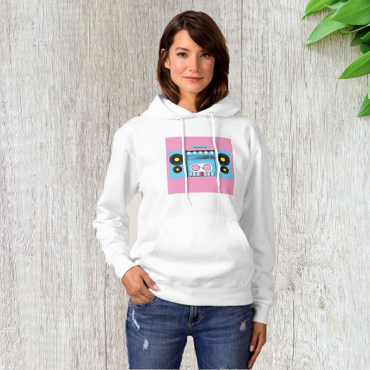 Große Stereoanlage Hoodie