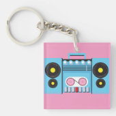 Große Stereoanlage Schlüsselanhänger (Vorderseite)
