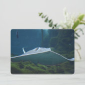 Große Sterne Einladung (Stehend Vorderseite)