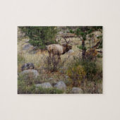 Große Stier-Elche - Puzzlespiel Puzzle (Horizontal)