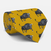 Große Stier-Krawatte Krawatte (Gerollt)