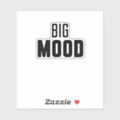 Große Stimmung Aufkleber (Blatt)