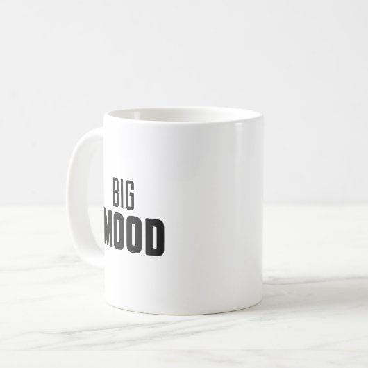 Große Stimmung Kaffeetasse (Vorderseite Links)