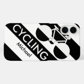 große Streifen u. Grafikfahrrad Case-Mate iPhone Hülle (Rückseite (Horizontal))