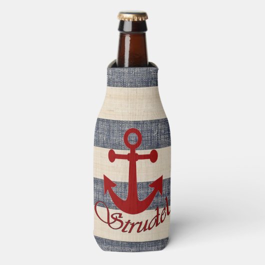 Große Strudel Flasche Cooler! Flaschenkühler (Flaschenvorderseite)