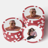 Große Sug-Pokerchips Pokerchips (Stapel)