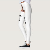 Große Sug Text Leggings (Links)