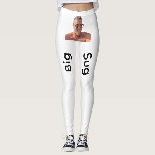 Große Sug Text Leggings (Vorderseite)