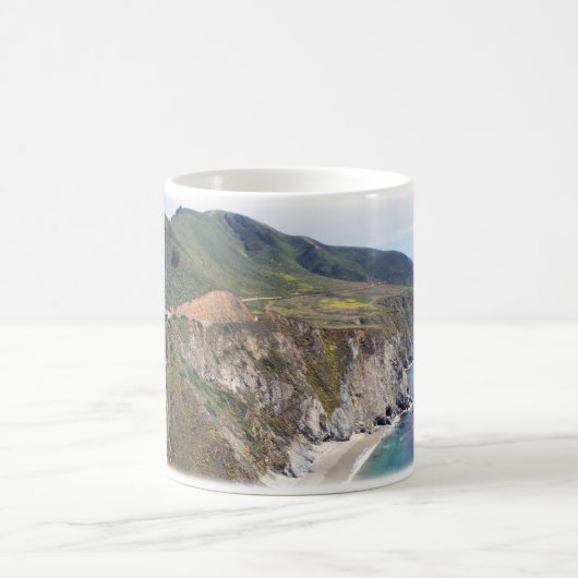 Große Sur Kalifornien Tasse (Mittel)