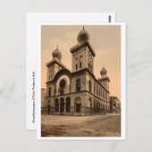 Große Synagoge Turin, Piemont, Italien Postkarte (Vorne/Hinten)