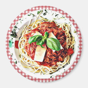 Große Tafel Spaghetti Kühlschrank Magnet