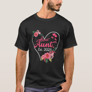 Große Tante bis Oma 2023 Schwangerschaftsankündi T-Shirt