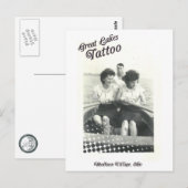 Große Tanten Postkarte (Vorne/Hinten)