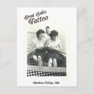 Große Tanten Postkarte