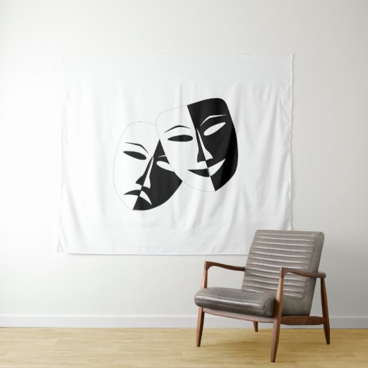 Große Tapisserie (68 Zoll x 80 Zoll) Wandteppich (Beispiel (Horizontal))