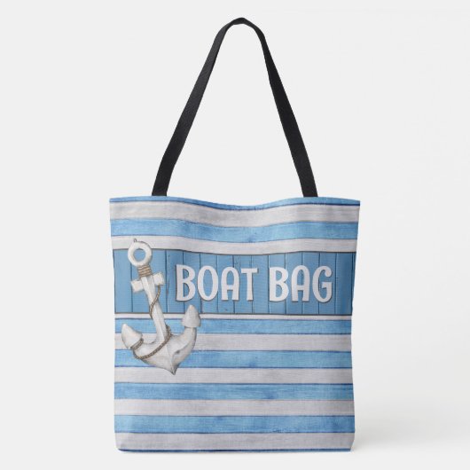 Große Tasche für benutzerdefinierte Boote (Rückseite)
