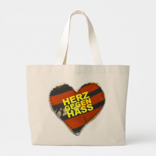 GROSSE Tasche für ein GROSSES Herz (Rückseite)