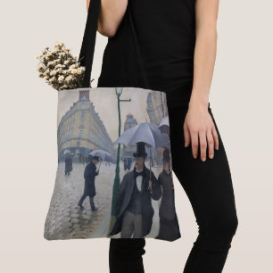 Große Tasche "Paris Street Rainy Day" von Cailleb