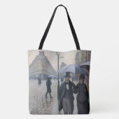 Große Tasche "Paris Street Rainy Day" von Caillebo (Rückseite)