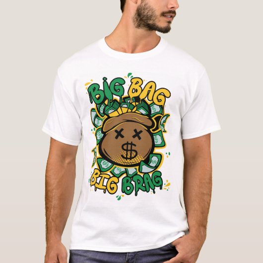 große Tasche T-Shirt (Vorderseite)