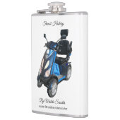 Große Taschenflasche Flachmann (Links)