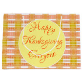 Große Taschentuch Geschenktüte (Vorderseite)