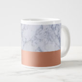 Große Tasse aus Marmor und Kupfer (Vorderseite Rechts)