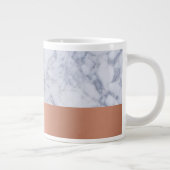 Große Tasse aus Marmor und Kupfer (Rechts)