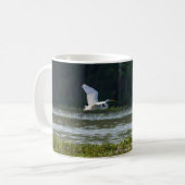 Große Tasse aus weißem Egret (Vorderseite Links)