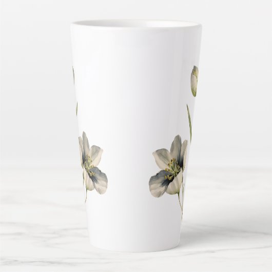 Große Tasse - blühendes Design (17 oz) (Vorderseite)
