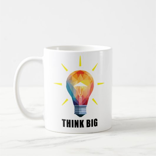 Große Tasse denken (Links)