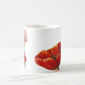 große Tasse der roten Mohnblume (Mittel)