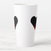 Große Tasse des Latte Heart (Vorderseite)