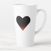 Große Tasse des Latte Heart (Rechts)