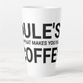 GROSSE TASSE FÜR TEA (Vorderseite)