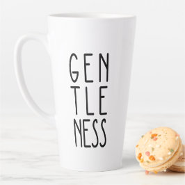 Große Tasse: GENTLENESS Latte Tasse