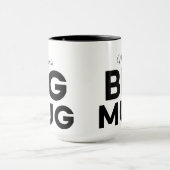 Große Tasse | Große Tasse | Script-Individuelle Na (Zentrum)