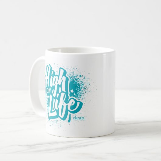 Große Tasse - High-Life (Vorderseite Links)